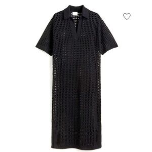 Pointelle Knit Dress